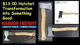 Harbor Freight Hatchet Review and Upgrade Polishing a Turd [upl. by Robers165]