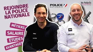 POLICE NATIONALE  METIERS SALAIRE CONCOURS AVANTAGES [upl. by Noira949]