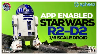 SPHERO  R2D2 App Enabled Droid  Star Wars 16 Scale  Review en Español [upl. by Hamaso]