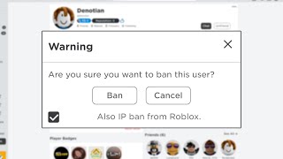 HOW TO GET SOMEONE BANNED FROM ROBLOX [upl. by Alethea]