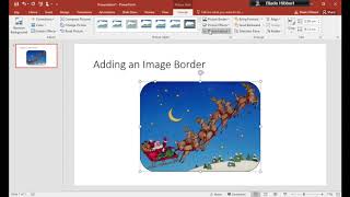 How to Add Beautiful Frame on PhotoPictureImage in Microsoft Word [upl. by Yates]