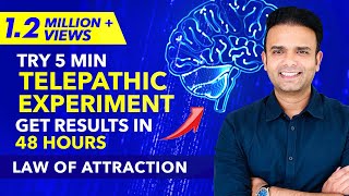 100 RESULT ✅ Send a TELEPATHIC Message to Anyone and Get Proof within 48 Hours  Law of Attraction [upl. by Arretal]