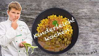 Saure Bohnen  Kinderleicht kochen [upl. by Bodnar]