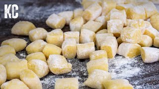 POTATO GNOCCHI Thats PERFECTLY TENDER Every Time [upl. by Esir]