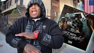 Rapper Tiny Doo faces life in prison for gangsta rap album and affiliation with Lincoln Park Bloods [upl. by Alrac]