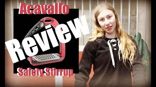 ACAVALLO SAFETY STIRRUP REVIEW [upl. by Neggem974]