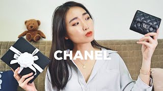 第一個香奈兒皮夾｜CHANEL WALLET UNBOXING amp REVIEW [upl. by Nalid]