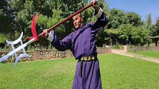 Fāng tiān huà jǐ Double Crescent Halberd GrandMaster Senna [upl. by Hare788]