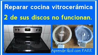 Cómo reparar cocina Vitrocerámica  Repair vitroceramic cooker [upl. by Anastos]