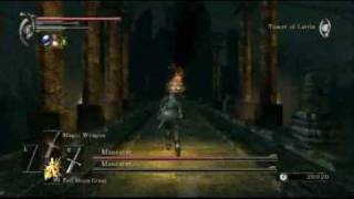 Demons Souls Walkthrough  Maneater Boss Fight [upl. by Pepito]