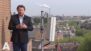 5Gtechnologie getest bij Leidseplein [upl. by Oralle]