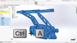 SolidWorks Assembly Mirror [upl. by Ynohtnaluap893]