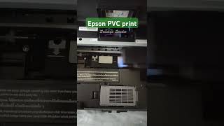 Epson pvc print ytshorts epson pvcprinting soumyastudio printing tech [upl. by Llennod]