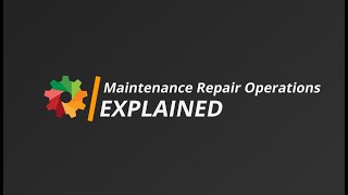 What is Maintenance Repair Operations MRO [upl. by Meisel]