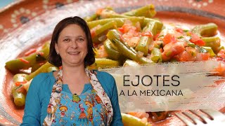 Ejotes a la mexicana una receta deliciosa [upl. by Town]