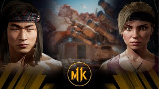 Mortal Kombat 11  Liu Kang Vs Sonya Very Hard [upl. by Schlessinger]