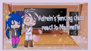 Forgotten Marinette AU Reacts… Adrienette Lukanette Angst 🐞MLB Adults  Classmates React [upl. by Ayalahs965]