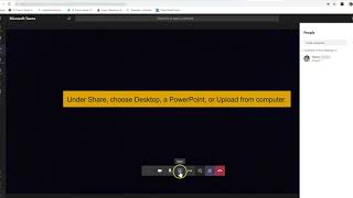 Screen record using Microsoft Teams [upl. by Nwatna]
