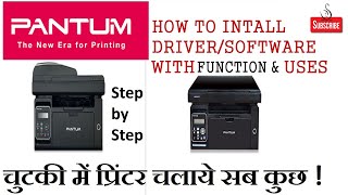 Pantum printer  How to install printer Printer all Function  Cheapest PrinterM6502M6502NM7200 [upl. by Gildea]