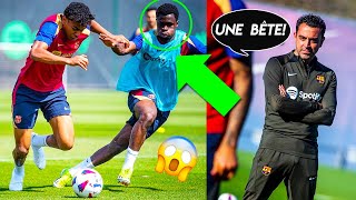 La BÊTE de 17 ans de La Masia a choqué XAVI 🤯  Landry Farre est le FUTUR du FC Barcelone [upl. by Notsnhoj173]