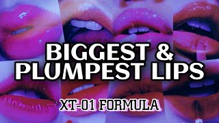 ☣️XT01 formula♛ Experimental BIGGEST amp PLUMPEST LIPS Subliminal [upl. by Deborah]