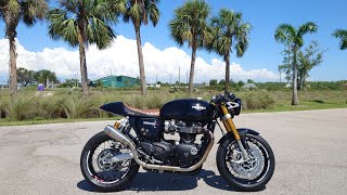 Walkaround 2022 Triumph Thruxton RS [upl. by Ahsim]