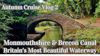 BRITAINS MOST BEAUTIFUL CANAL THE MONMOUTHSHIRE amp BRECON IN AUTUMN EPISODE2 narrowboats canals [upl. by Marietta]