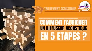 Comment fabriquer un diffuseur acoustique en 5 étapes [upl. by Ronoh]