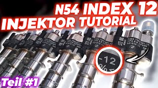 6 NEUE Index 12 INJEKTOREN für meinen N54  N54 Injektoren tauschen TUTORIAL  padoppeldi [upl. by Adnaral]