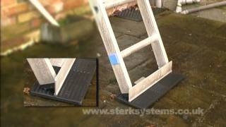 How to safely use the Zarges Ladder stopper [upl. by Pazia341]