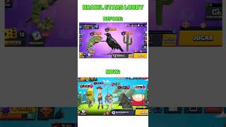 Brawl stars lobby before vs nowshortsbrawlbrawlstars updatenewbrawlerjujumemebrawltalkshade [upl. by Fleda]