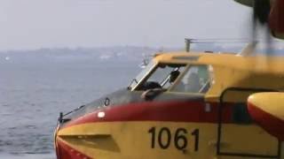 Spanish Water Bombers at work 2012 [upl. by Arrio]