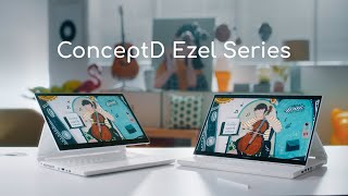 ConceptD Ezel Series – Laptops That Do More  ConceptD [upl. by Derick]