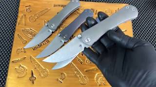 Borka Blades SBKF Titanium M390 Folder Sebastijan Berenji Custom [upl. by Sabu]