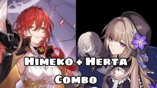 Testing Himeko  Herta Auto Farming  Honkai Star Rail [upl. by Ahsinrac]