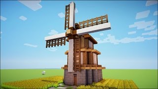 Minecraft Como Construir um Moinho de Vento [upl. by Gillie888]