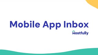 A Hostfully Feature Mobile App Inbox [upl. by Jerrie]
