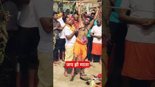 Maihar ki bhawani mata rahupooja devigeet youtubeshorts [upl. by Nommad]