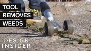 How To Easily Remove Weeds From Cracks And Crevices [upl. by Hobbs]