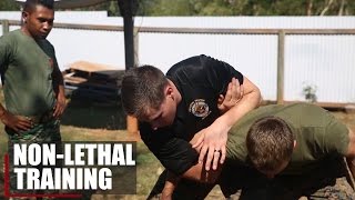 Law Enforcement Marines  NonLethal Training [upl. by Maria]