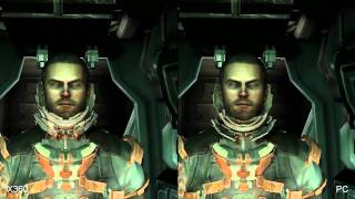 Dead Space 2 PS3 vs 360 vs PC Comparison HD [upl. by Bigg]