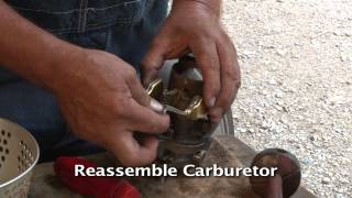 How to Rebuild a Carburetor as part of your Tractor Restoration [upl. by Nylauqcaj]