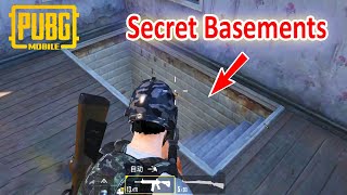 PUBG Mobile Secret Basements on New Erangel 20 Map [upl. by Aicilaanna]