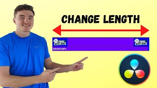 Change Clip Duration  Davinci Resolve The 3 Ways [upl. by Llenrad]