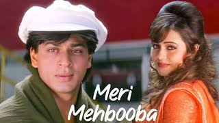 जरा तसवीर से तू निकल के सामने आ  Meri Mehbooba  Pardes 1997  Shah Rukh Khan  Kumar Alka [upl. by Florri]