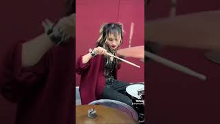 Custer  Slipknot 🔪🩸【Drum cover by Ayuka】 [upl. by Down]