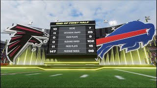 Madden NFL 24 falcons vs bills [upl. by Hullda]