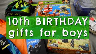 GIFT IDEAS for 10yearold BOY  Birthday Presents for Boys [upl. by Beatrice]