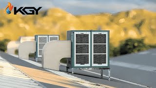 Powerful and Efficient Evaporative Cooler  How it works [upl. by Trey]