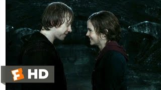 Harry Potter and the Deathly Hallows Part 2 15 Movie CLIP  Ron and Hermione Kiss 2011 HD [upl. by Ertsevlis380]